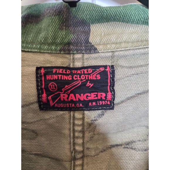 VTG Ranger XL Camo Field Rated Hunting Coveralls Overalls Cabincore - Picture 2 of 8